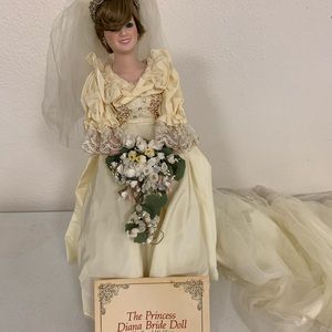 Princess Diana porcelain doll
